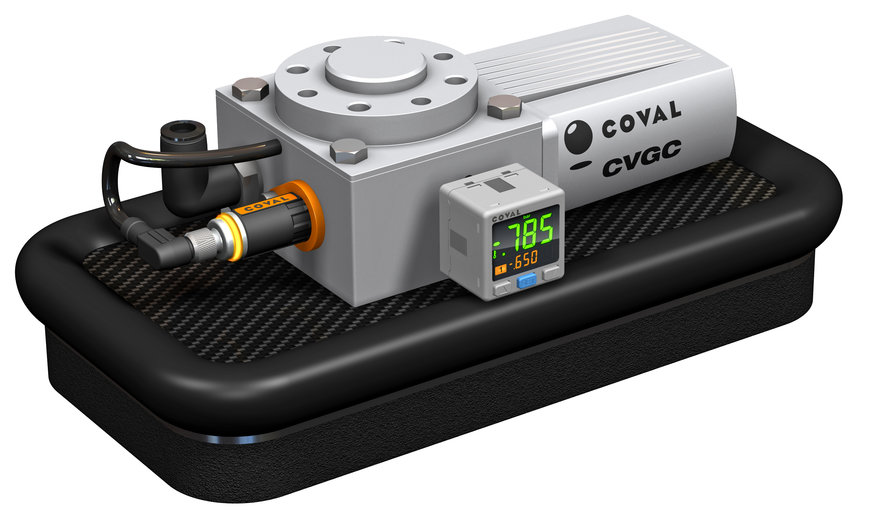 Carbon-Vakuumgreifer von Coval - damit ist jeder Cobot bestens ausgerüstet